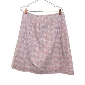 Lilly Pulitzer Hyacinth Pencil skirt in Fiesta Pink Pique Lace.